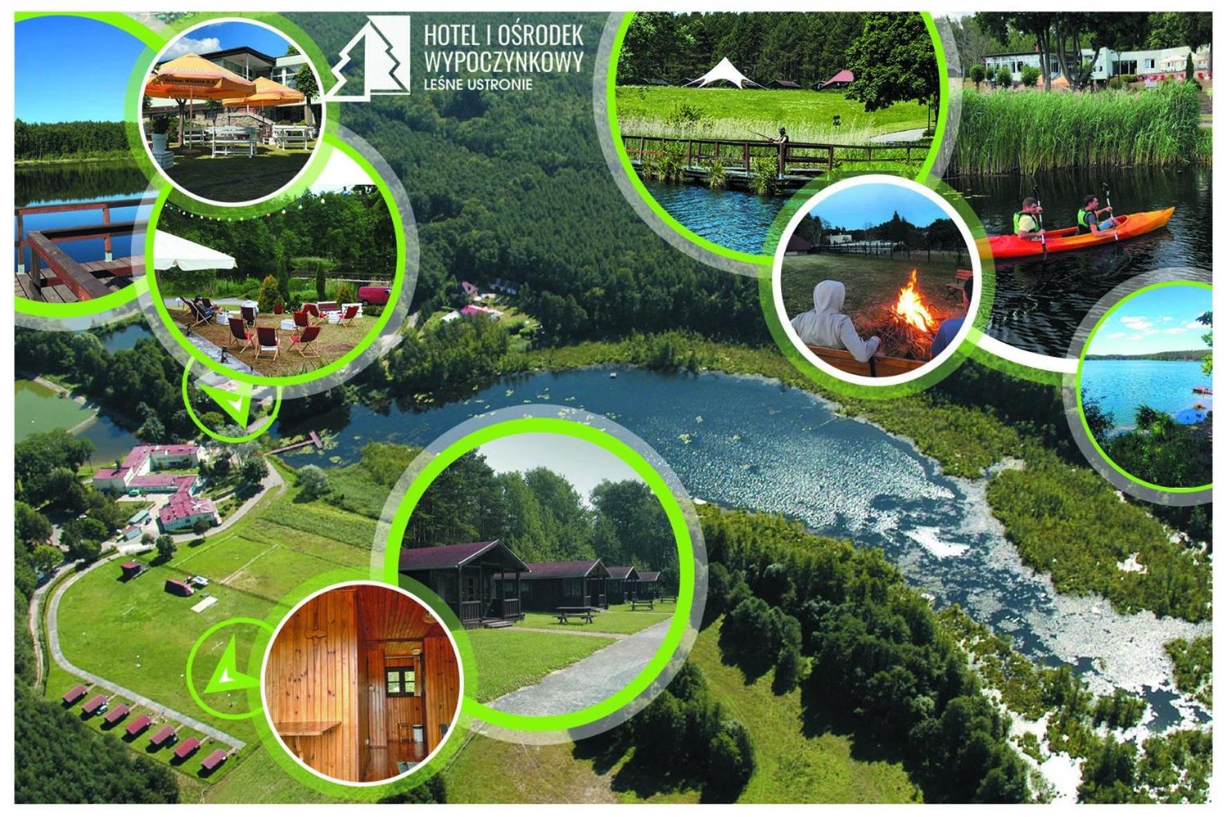 Camping Lesne Ustronie Hotel Witnica Bagian luar foto